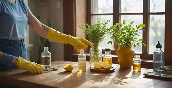 Ekonomiczne sposoby na dezynfekcję mieszkania — domowe preparaty i oszczędności